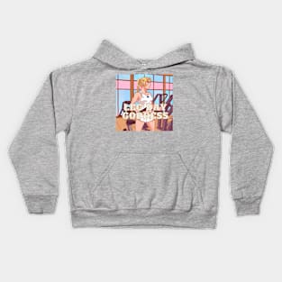 Leg day goddess Kids Hoodie